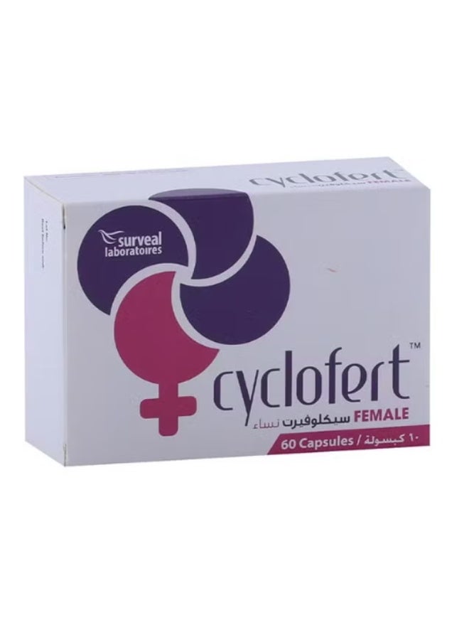 Cyclofert كبسولات سيكلوفرت للنساء 60 كبسولة - Image 1